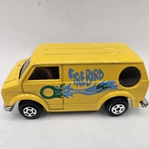 Vintage Bedford Firebird Custom Yellow Van Hong Kong